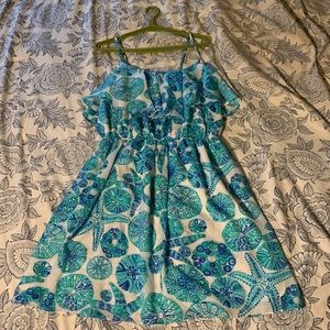 Lily Pulitzer sun dress with adjustable straps